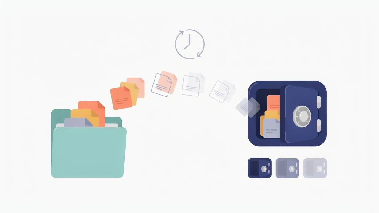 Automating File Backups project illustration