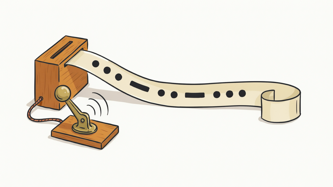 Morse Code Translator project illustration
