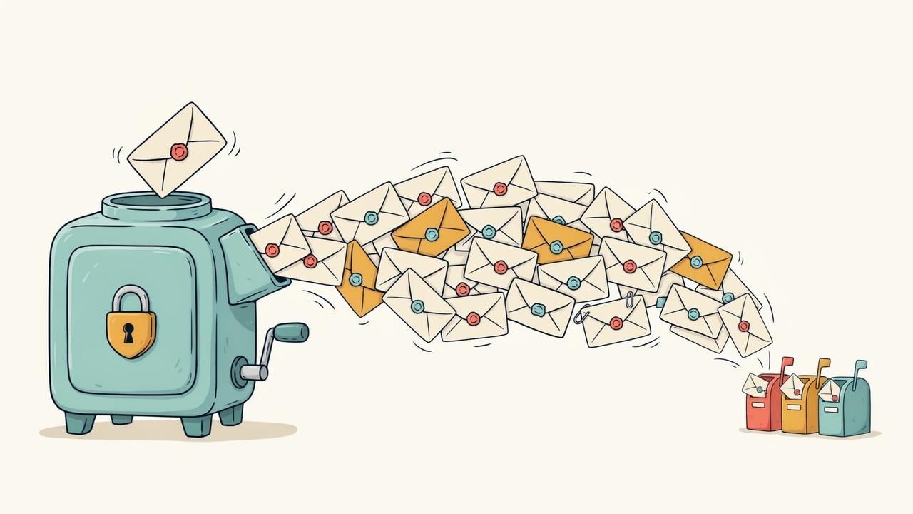 Sending Automated Emails project illustration